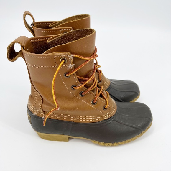 L.L. Bean Shoes Ll Bean Bean Boots Womens 6m Leather 8 Tall Brown